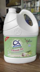 Nước lau sàn alpha 38kg hương chanh sả làm sạch vết bẩn khử mùi hôi đuổi côn trùng