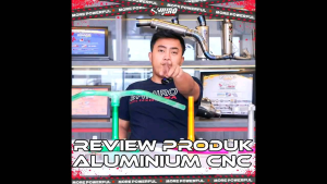 Proyek Triple Clamp Dragbike Shijiro CNC & Bebek Matic Sleep Engine Dengan Diameter 26 mm