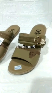 FERISTORE89-Sandals Teplek Tali Andinda female models Wrinke blink cheap festive strap sandals/SANDAL DEWASA PEREMPUAN/sandal murah/sandal kulit/sandal casual/