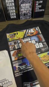 NEW ARTIKEL KAOS PESONA DRIVER MUDA REBORN (tebal bahan combed 24s)