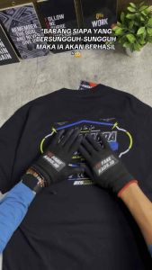 KAOS MAN JADDA WA JADDA / Barang siapa Yang Bersungguh - sungguh maka dapatlah Ia/ kaos kata kata islami kaos motivasi (Catton combed 24s)