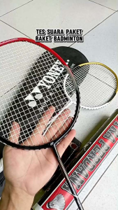 Raket badmintun  Yonex satu set kumplit/raket bulutangkis bahan carbon