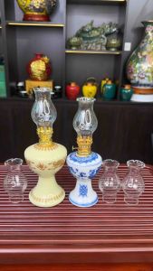 Bóng Đèn Dầu Bóng Đèn Thuỷ Tinh Bóng Chụp Đèn Dầu Thuỷ Tinh - Chụp Đèn Dầu