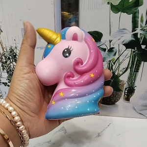 Squishy Kepala Unicorn: Produk Unik & Lucu untuk Aksesoris Dekorasi Ruangan