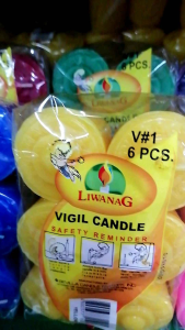 Liwanag Vigil Candle #1 (V#1) Sold per Pack 6 Pieces in a Pack Size: 1.75" Diameter x 2.75" Height Burning Time: 6 Hours