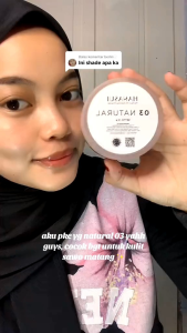 Hanasui Loose Powder Blur Effect For A Poreless Looking Skin All Skin Tahan Lama dan Tahan Air Makeup Setting Bedak Tabur Flawless Matte Finish