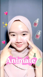 Animate 5x Active Whitening Facial Serum 20 ml / Serum Wajah