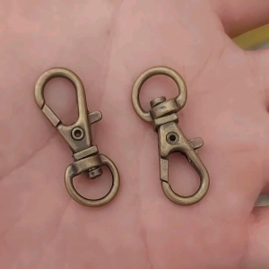 Cantolan Tas 1 cm & Kokot Udang Gantungan Kunci Aksesoris Tas Per PCS