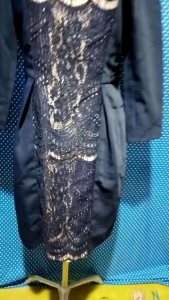 Dress Lengan 3/4 Navy: Gaya dan Fungsional