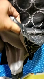 DRESS SEQUIN SILVER(SWEETSOUP) 389