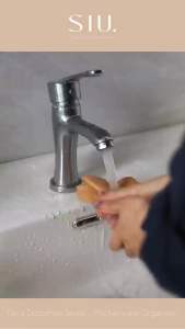 Terra Diatomite Tempat Sendok Garpu Sumpit Rak Dapur Utensil Holder