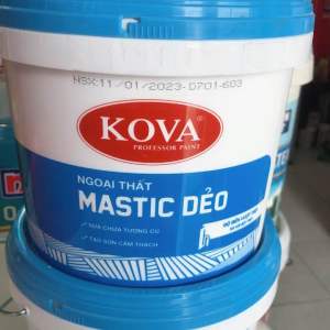 Mastic dẻo KOVA đa năng (6kg/25kg). Tạo độ bám dính vượt trội tối ưu độ bền phù hợp với các công việc.