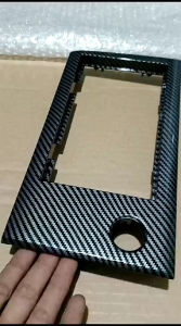 PANEL COVER AUDIO HEAD UNIT BRIO MOBILIO BRV MOTIF CARBON