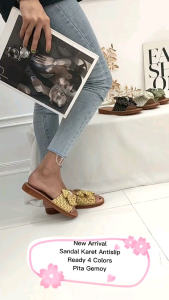 Sandal wanita tapak karet anti slip SIMONCELLI