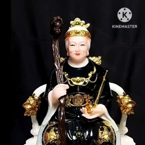 [ Cao 30 cm ] Tượng Bà Cố Hỷ  Cố Hỷ Phu Nhân Cao 30 cm  Hàng Nhập Khẩu - Chất Liệu bột đá