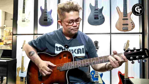 Craftman CF-10S | กีตาร์โปร่งไฟฟ้า สไตล์ Thin body คุณภาพดี พร้อมactive preamp 🎉มีเก็บปลายทาง