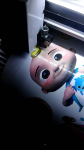 Sticker Dinding COCOMELON Size 30-45 cm vinyl white Waterproof