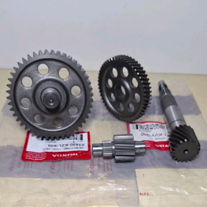 Gigi rasio komplit plus as roda belakang kvy motor Honda Beat karbu scoopy karbu vario