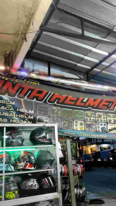 HELM MLA TTC SILID BLACK DOFT STIKER LEOPARD PAKET GANTENG