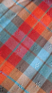 Kain Kotak Meteran Policomby Premium Benang Timbul Harga Per 0.5 Meter