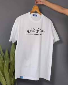 AQUANINE อควาไนน์ เสื้อยืดผู้ชาย เสื้อยืดผู้หญิง รุ่น WALL STREET เสื้อคอตตอน มินิมอล สตรีท ใส่สบายตัว ไม่ร้อน ลิขสิทธิ์แท้