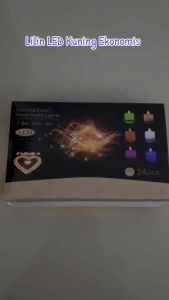 Lilin LED Elektrik Ekonomis/ Lilin Natal/ Lilin Elektrik/ Lilin Baterai Kecil (1 pak 24pc)