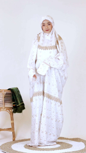 Mukena Doeliva Gallery Terusan Sutra Paris Prada NEW