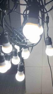 DÂY ĐUI ĐÈN TRANG TRÍ NGOÀI TRỜI 10M 20 BÓNG