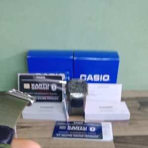 Jam Tangan Pria Casio illuminator World Time Kanvas Strap mens AE1200WHB Digital