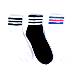 Kaos kaki Korea Gaul keren kaos kaki tiga perempat model terbaru