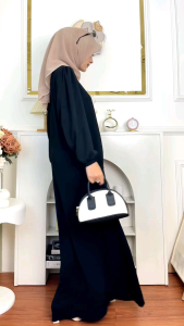 Gamis Wanita Terbaru 2025: Lengan Karet & Desain Modern