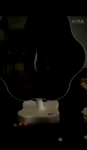 SEHARI JADI jam Cermin mirror kaca magic ajaib frame foto lampu LED hadiah kado gift hampers custom ultah anniversary wisuda wedding kado valentine natal unik mewah lucu bentuk bulat love bunga flower a