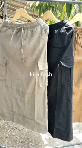 Rok Cargo Bengalin Import Haighwaist Premium Wanita