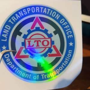 IQS 001 Emblem logo Sticker for motorcycle Reflectorized Water proof Do not fade
