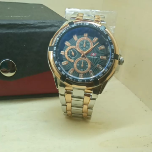 PROMO JAM TANGAN PRIA CASUAL RANTAI STAINLESS