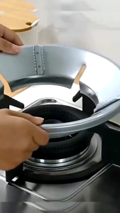 Tatakan Kompor Anti Angin Besi Tahan Lama dan Tatakan Kompor Termurah untuk Rinnai 4 Kaki 1 Tungku 2 Tungku