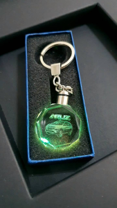 PERODUA ARUZ 3D CAR LED KEYCHAIN