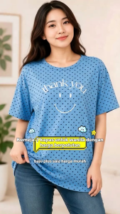 WOMEN COTTON T-SHIRT / BAJU MURAH T-SHIRT RUMAH