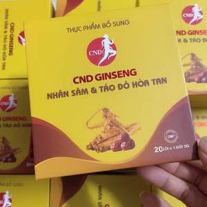 Trà nhân sâm táo đỏ hòa tan