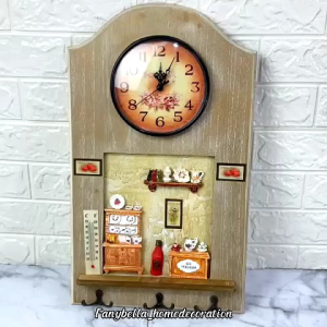Pajangan Jam Dinding Analog Nordik Minimalis Dekorasi Rumah