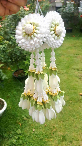 ทัดหูทรงกลมอุบะทรงเครื่อง ขนาด 2.5"