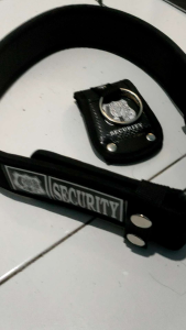 IKAT PINGGANG SECURITY SATPAM DAN RING TONGKAT