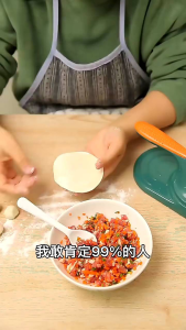 OHHDEER Plastic Dough Presser Labor-Saving Dough Pressing Dumpling Skin Making Mold Pressure Bun Skin Artifact Machine 压饺子皮器
