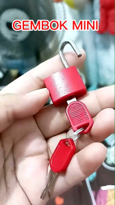 Gembok Koper Warna (23mm)