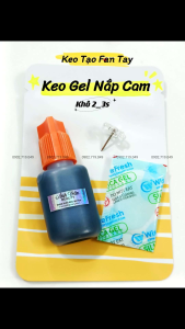 Keo Gel Nắp Cam_Keo Fan Mi_Keo Tạo Fan Tay 10ml