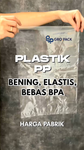 Gro Pack - Plastik PP Ori / Plastik Pembungkus Ori / Plastik Packing / Plastik Laundry / Harga Pabrik