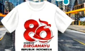 Baju Kaos Motif DIRGAHAYU REPUBLIK INDONESIA 17 AGUSTUS 1945 KE 80 Yang Bisa Dipakai Cewek // Wanita//serta viral kekinian//DIRGAHAYU REPUBLIK INDONESIA 17 AGUSTUS 1945 KE 80
