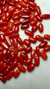 Batu Akik Natural Red Marjan Asli Original Red Coral
