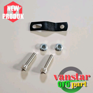 Breket Knalpot FIZ R: Aksesoris Knalpot Racing & Desain F1Z