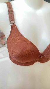 bra dewasa POLINI G344 / bh wanita tanpa kawat / bra motif renda / bra cup sedang